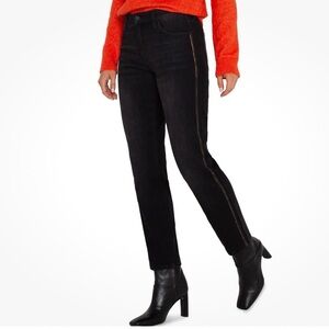 Liverpool Women’s Liv Non-Skinny Skinny, Mirror Cove Jeans Black Petite Sz 8 NEW